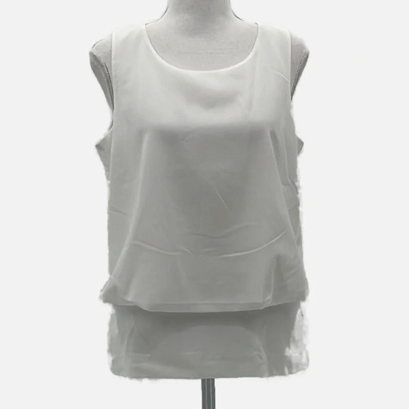 Cabi Indulgence Tank in White - Size Small - Picture 2 of 7